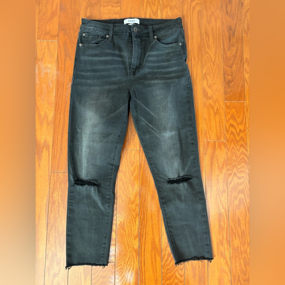 Pistola Charcoal Denim Jeans